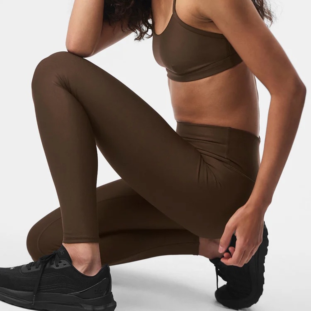Alo 7/8 High waist Airlift legging espresso xs
